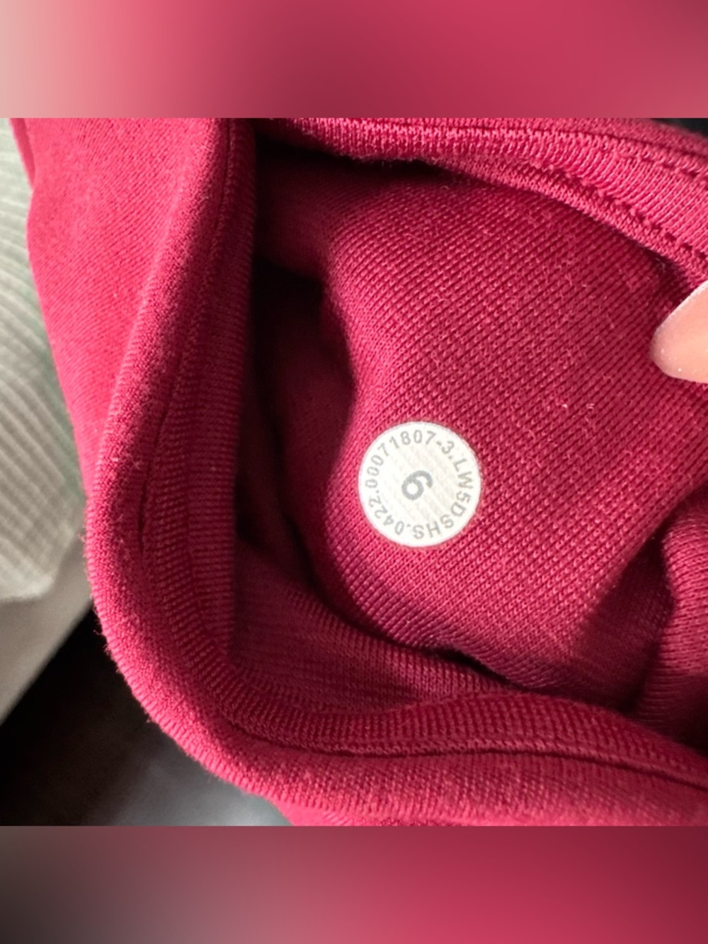 Lululemon Align High-Rise Leggings Pant with Pockets 25" Pomegranate - Picture 6 of 6